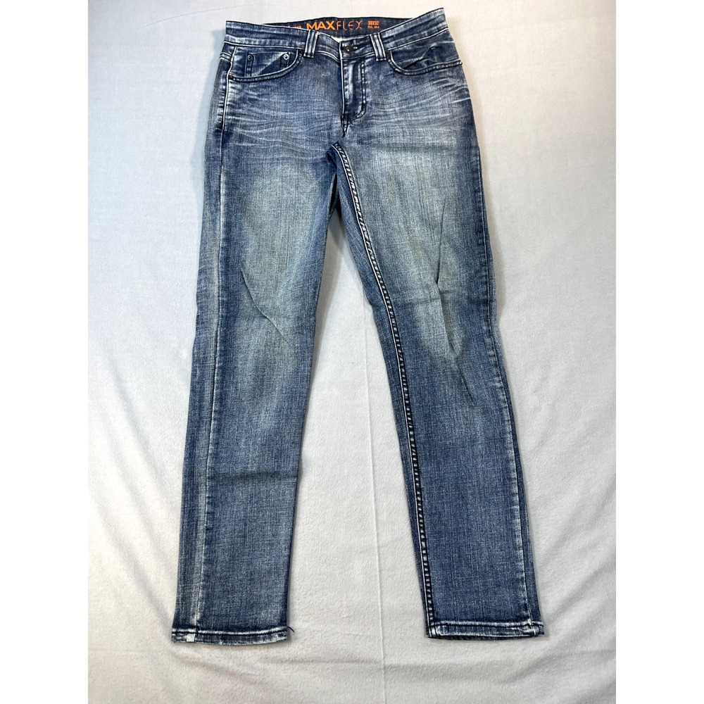 Ubran Pipeline Jeans Men's 32x31 Slim Fade Wash Max Flex Cotton